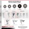 Service Caster 5 Inch Phenolic Wheel Swivel 1/2 Inch Threaded Stem Caster Set with Brake SCC SCC-TS20S514-PHR-TLB-121315-4 - alternate 4